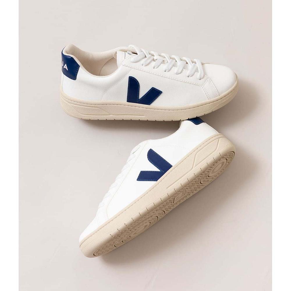 Veja URCA CWL Tornacipő Női White/Navy | HU 628OKI